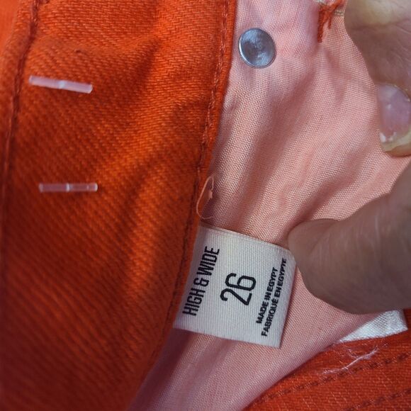 BDG Urban Outfitters Women’s Baggy High Rise Wide Leg Jeans Sz 26 New With Tags - Picture 6 of 11